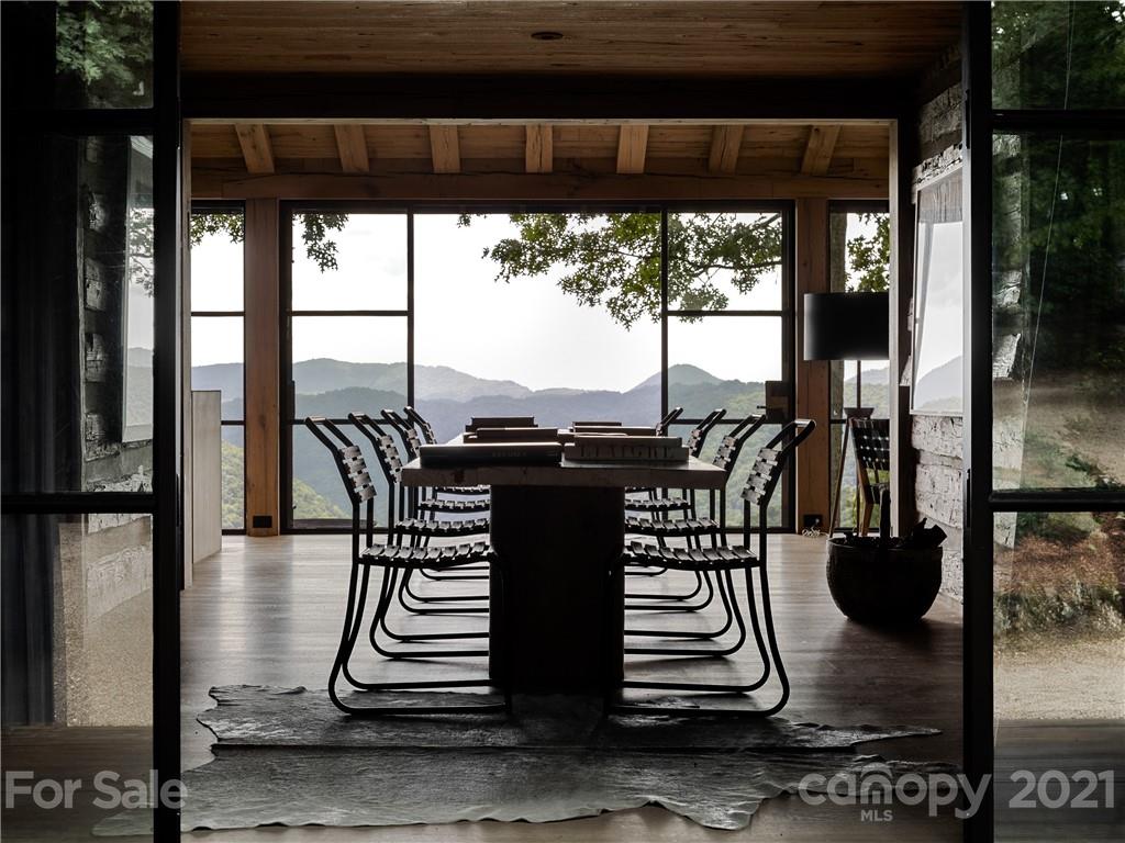 318 Summer Haven Lane Saluda, NC 28773 - Photo 7 of 40 a view of a dining room with furniture and window