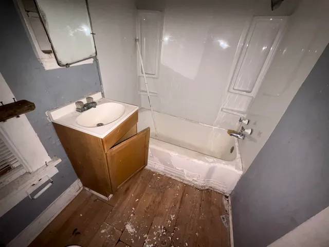 a utility room with washer and dryer