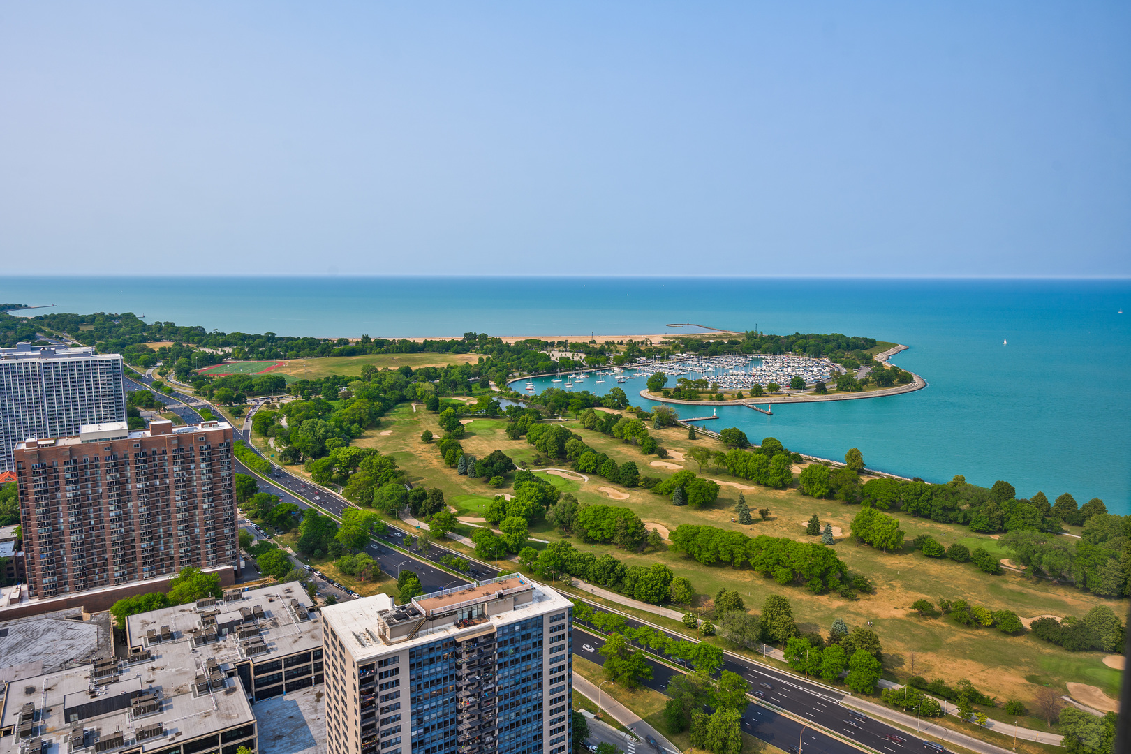 655 West Irving Park Road, Unit 5106 Chicago, IL 60613 - Photo 21 of 30 a view of a city with an ocean view
