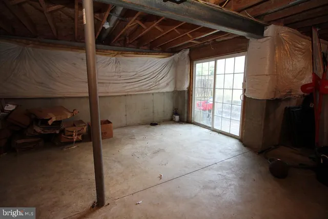 a view of empty room