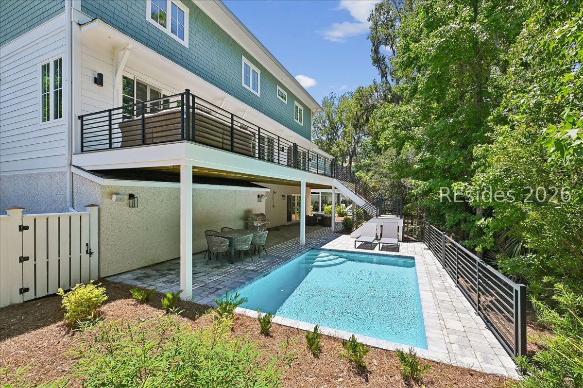 110 Shell Midden Lane Hilton Head Island, SC 29928 - Photo 52 of 89 1st Floor Pool Deck
