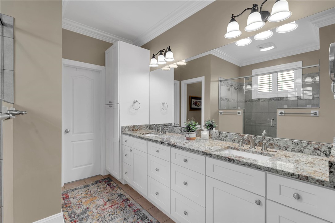 140 Parkside Drive Anderson, SC 29621 - Photo 21 of 45 Large Vanity and Ample Cabinets in Primary Bathroom