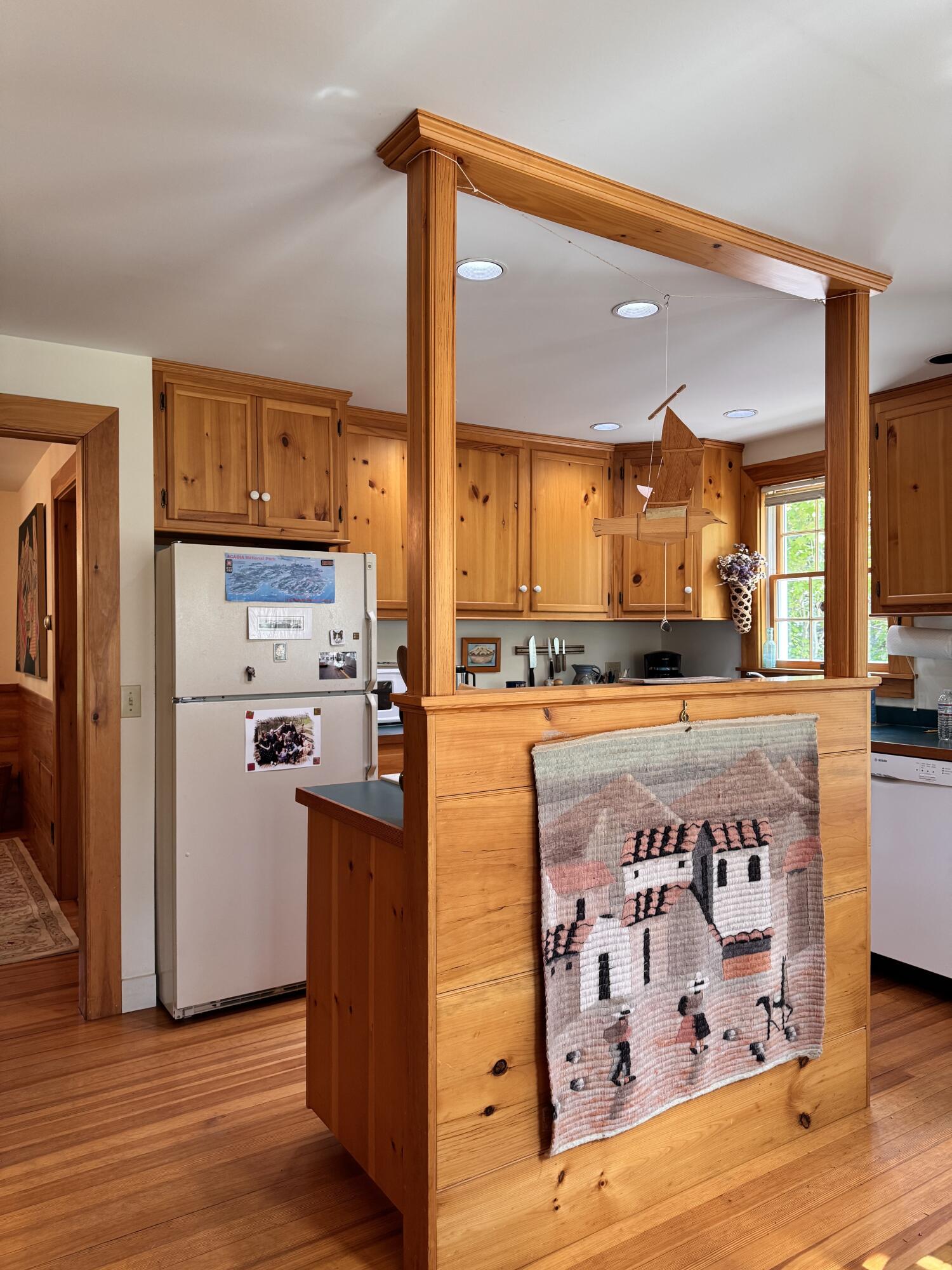 116 Bernard Road Bernard, ME 04612 - Photo 19 of 60 116 Bernard Road Kitchen from Sunroom do