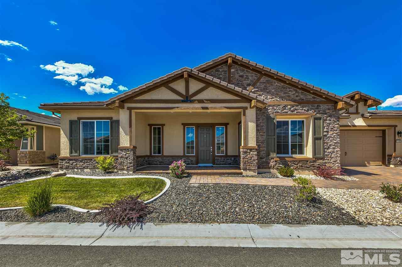 2109 Gregorgio Ln. Reno, NV 89521 - Photo 1 of 38 front view of a house with a swimming pool