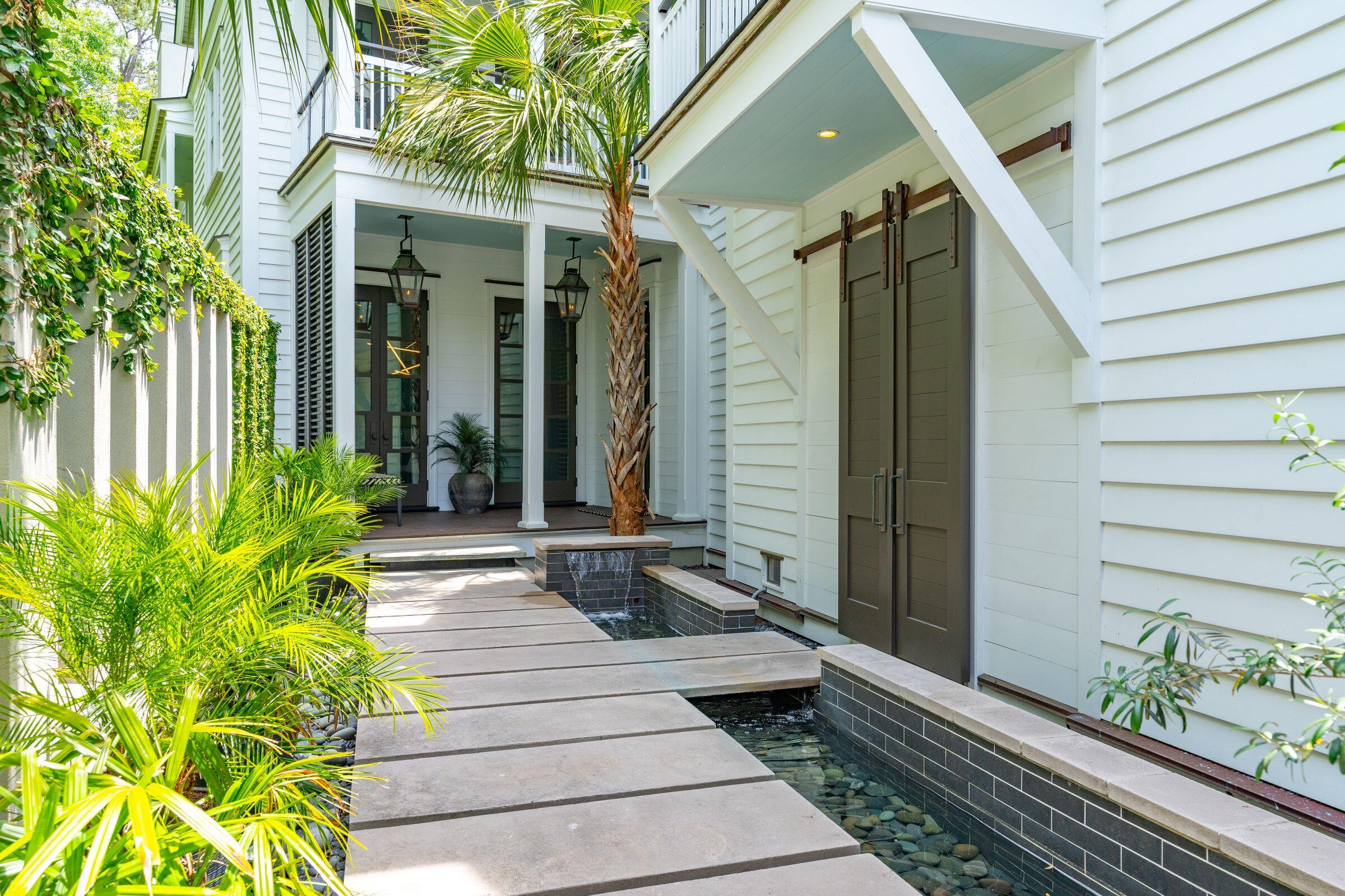47 Robert Mills Circle Mount Pleasant, SC 29464 - Photo 4 of 98 Charming entry with water feature