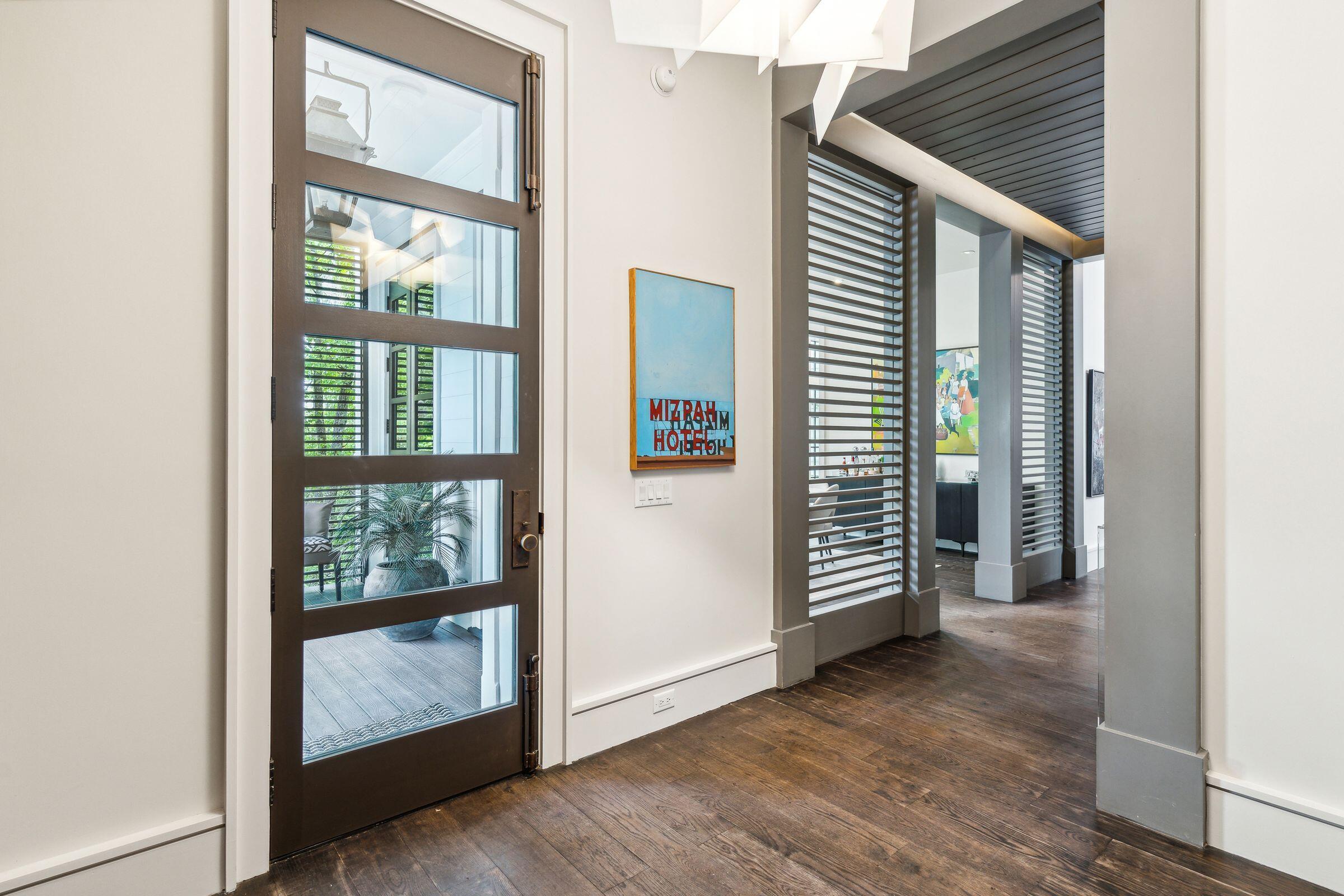 47 Robert Mills Circle Mount Pleasant, SC 29464 - Photo 5 of 98 Entry foyer with modern glass doors