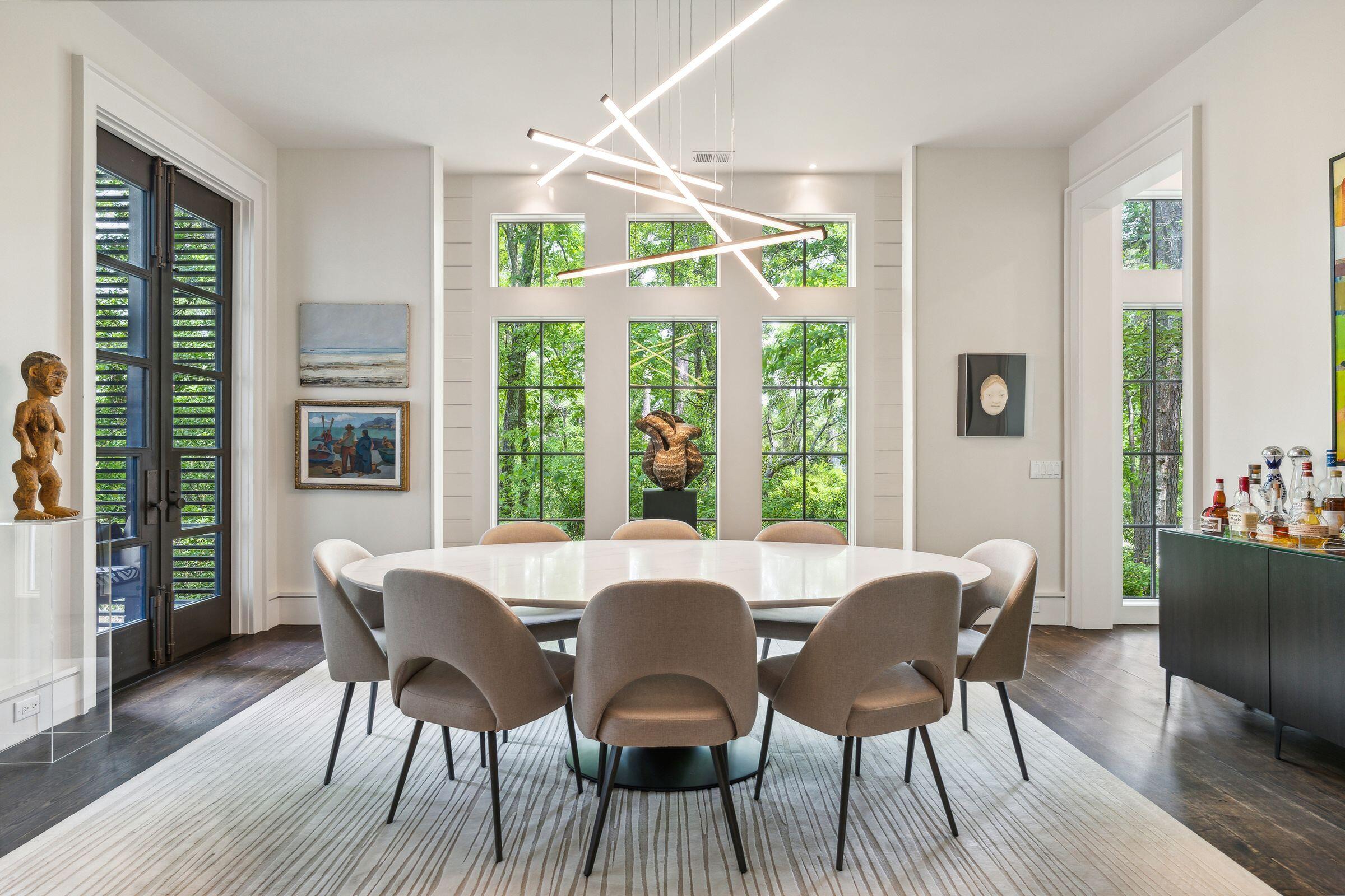 47 Robert Mills Circle Mount Pleasant, SC 29464 - Photo 7 of 98 Dining room w/dramatic wall of windows