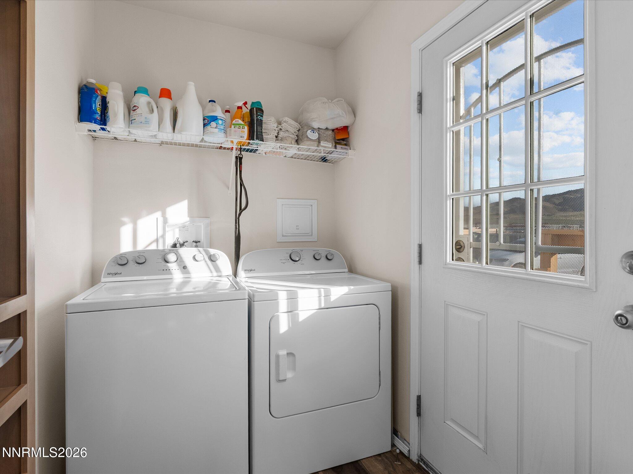 4555 Amy Road Reno, NV 89510 - Photo 24 of 74 a utility room with dryer and washer
