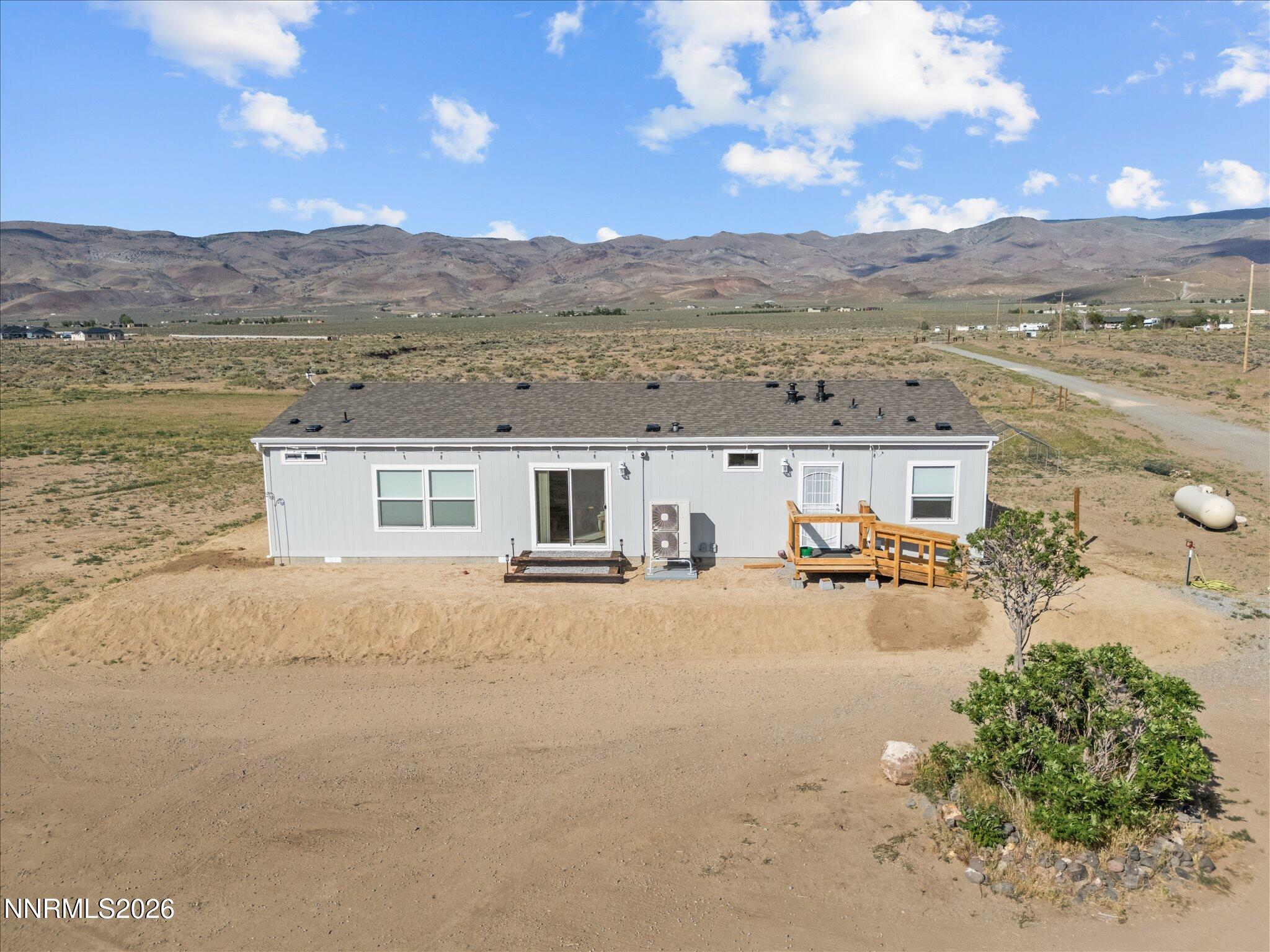 4555 Amy Road Reno, NV 89510 - Photo 55 of 74 a view of a terrace with mountain view