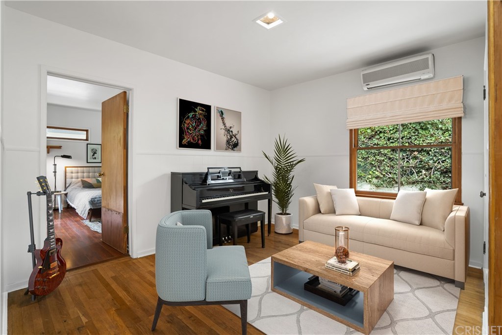 2007 Cambridge Place South Pasadena, CA 91030 - Photo 13 of 37 Bedroom walk-thru to Primary Bedroom. Used as Music Room. Virtually Staged