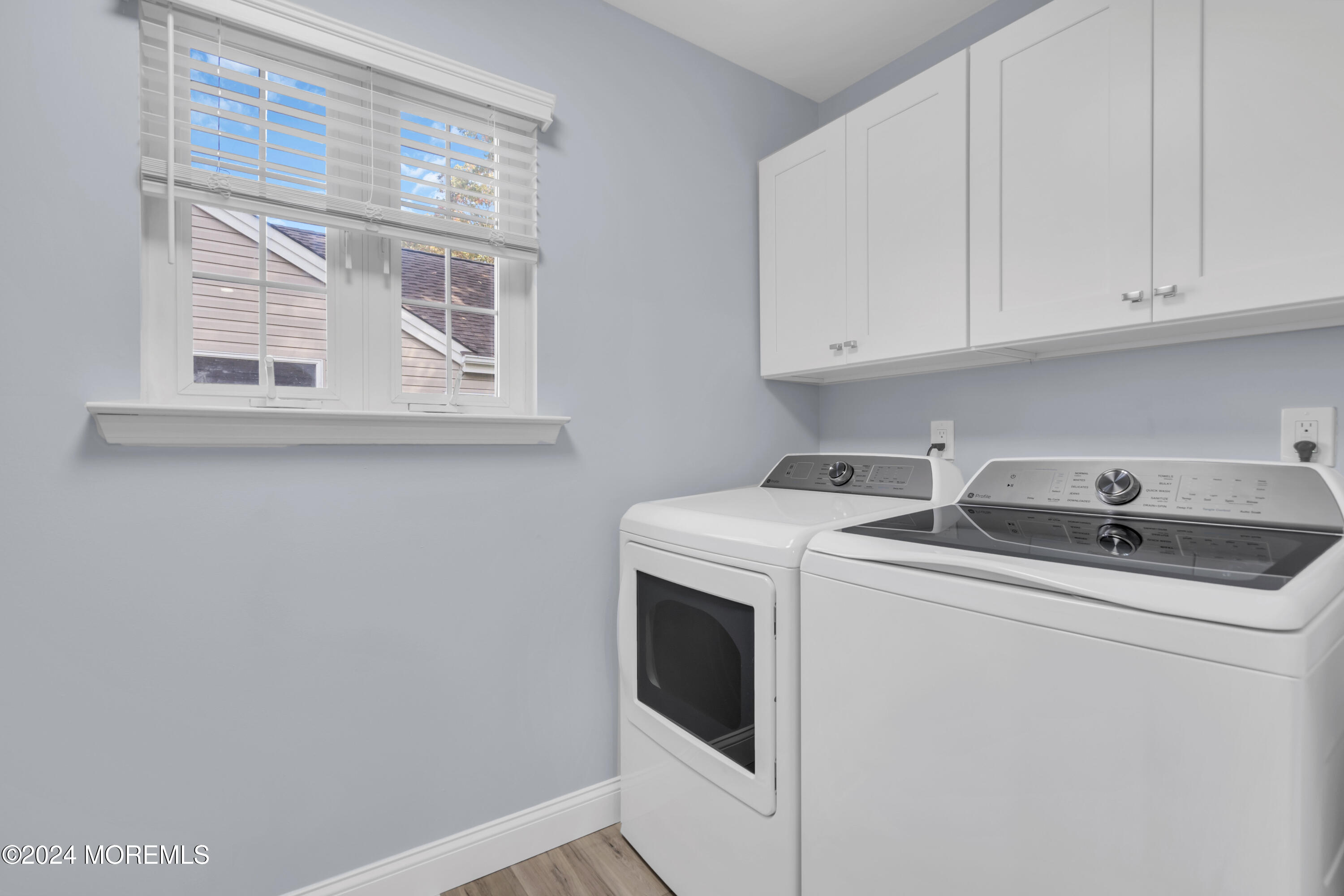 239 Sunset Drive Forked River, NJ 08731 - Photo 18 of 35 a utility room with dryer and washer