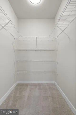 a view of a closet