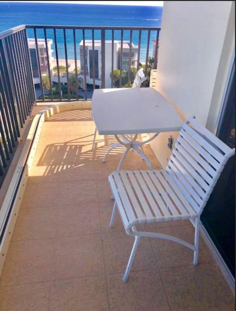 2121 North Ocean Boulevard, Unit 1208E Boca Raton, FL 33431 - Photo 5 of 61 Wrap around balcony