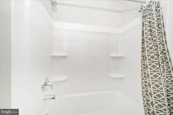 a close up of a bathtub