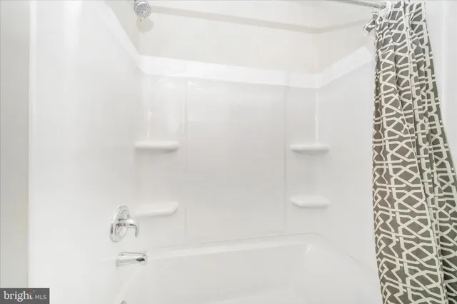 a close up of a bathtub