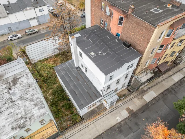 a view of a buildings