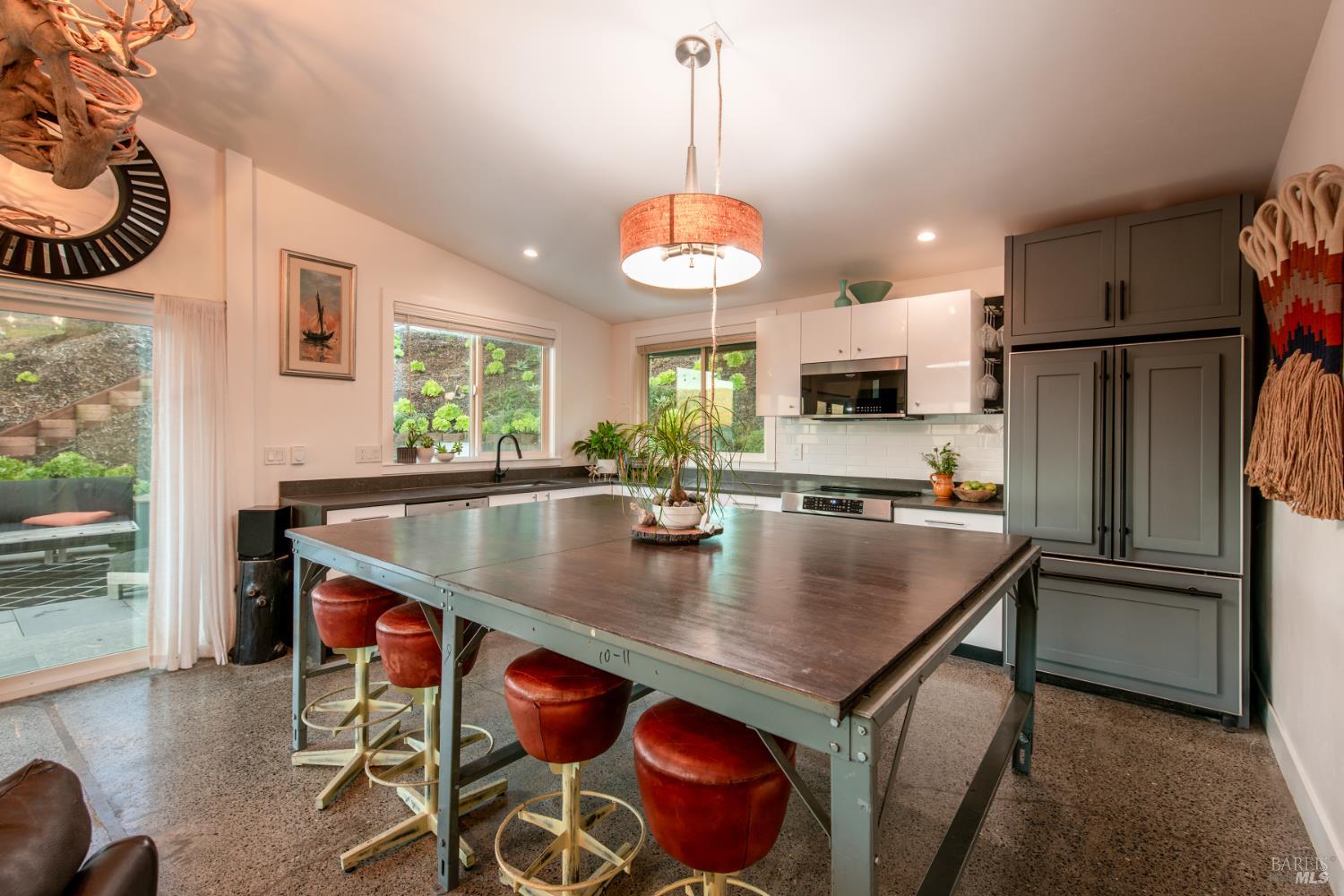 22855 Chianti Road Geyserville, CA 95411 - Photo 10 of 76 a kitchen with stainless steel appliances granite countertop a stove refrigerator and a sink