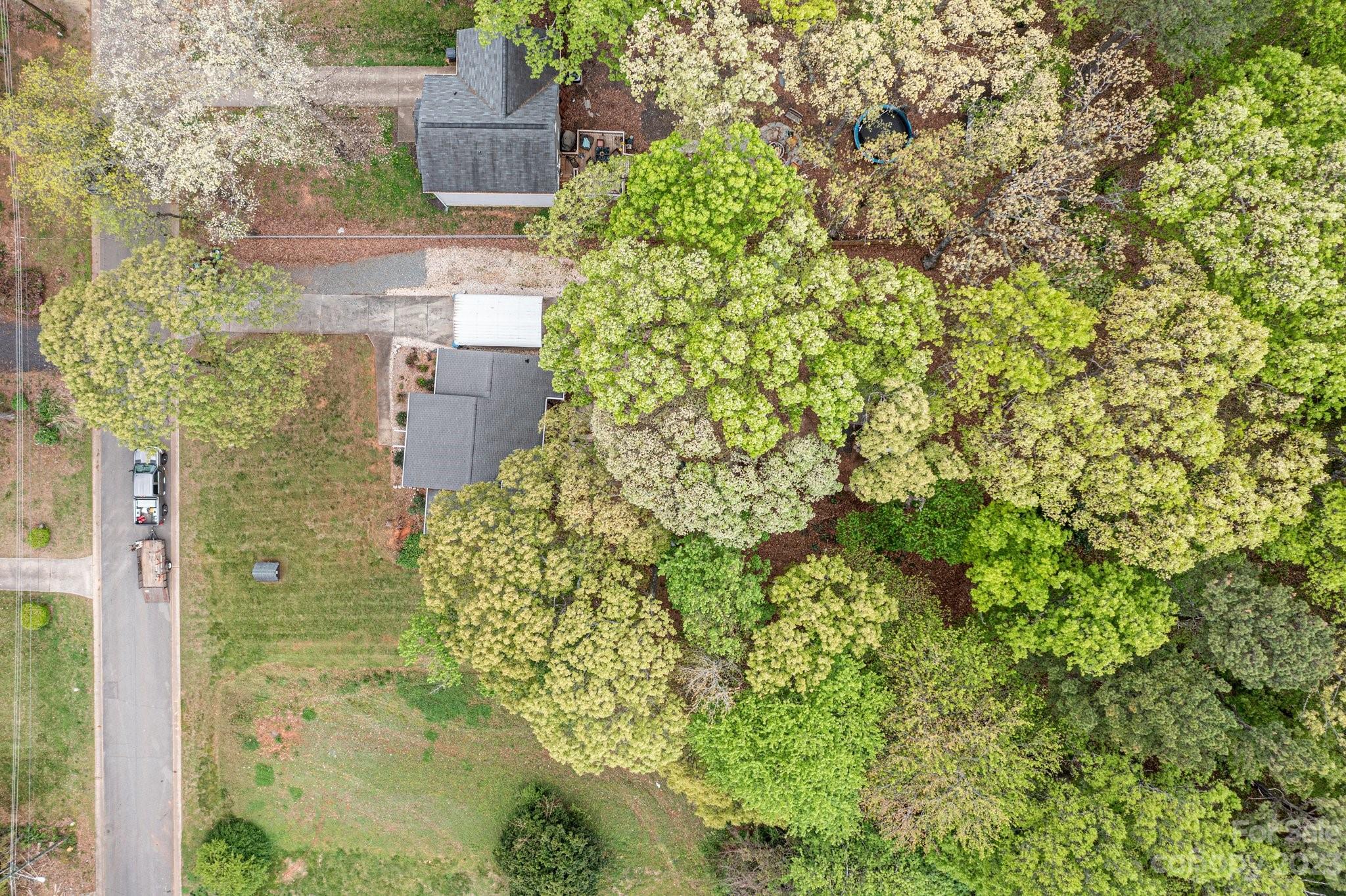 5641 Anderson Road Charlotte, NC 28269 - Photo 26 of 27 a aerial view of a residential houses with yard