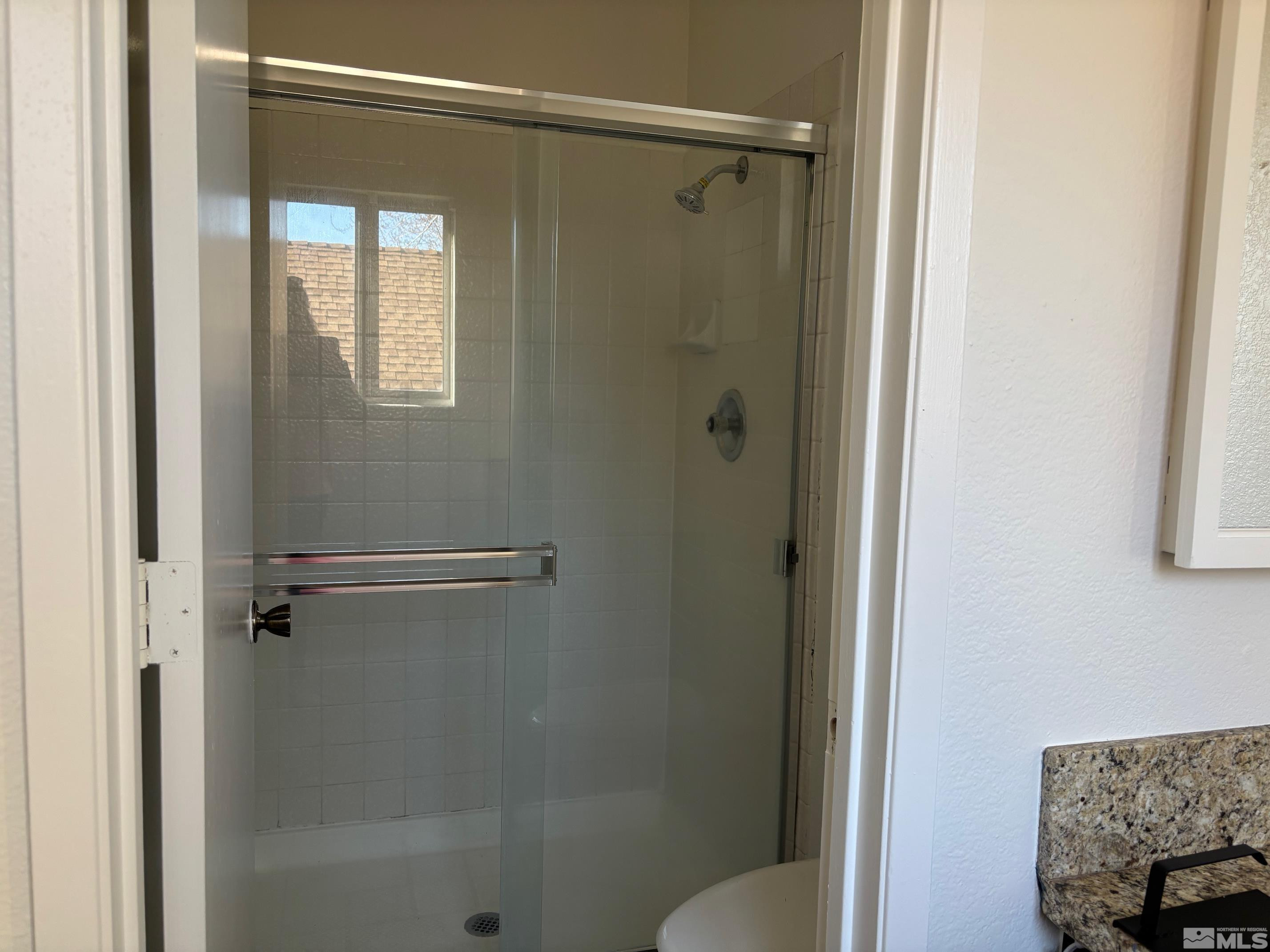 1721 Burnside Drive Sparks, NV 89434 - Photo 14 of 20 a bathroom with a glass shower door