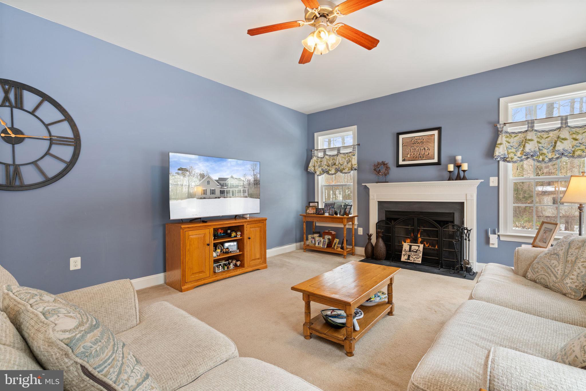 2816 Mountain View Road Stafford, VA 22556 - Photo 20 of 49 Family Room with Fireplace