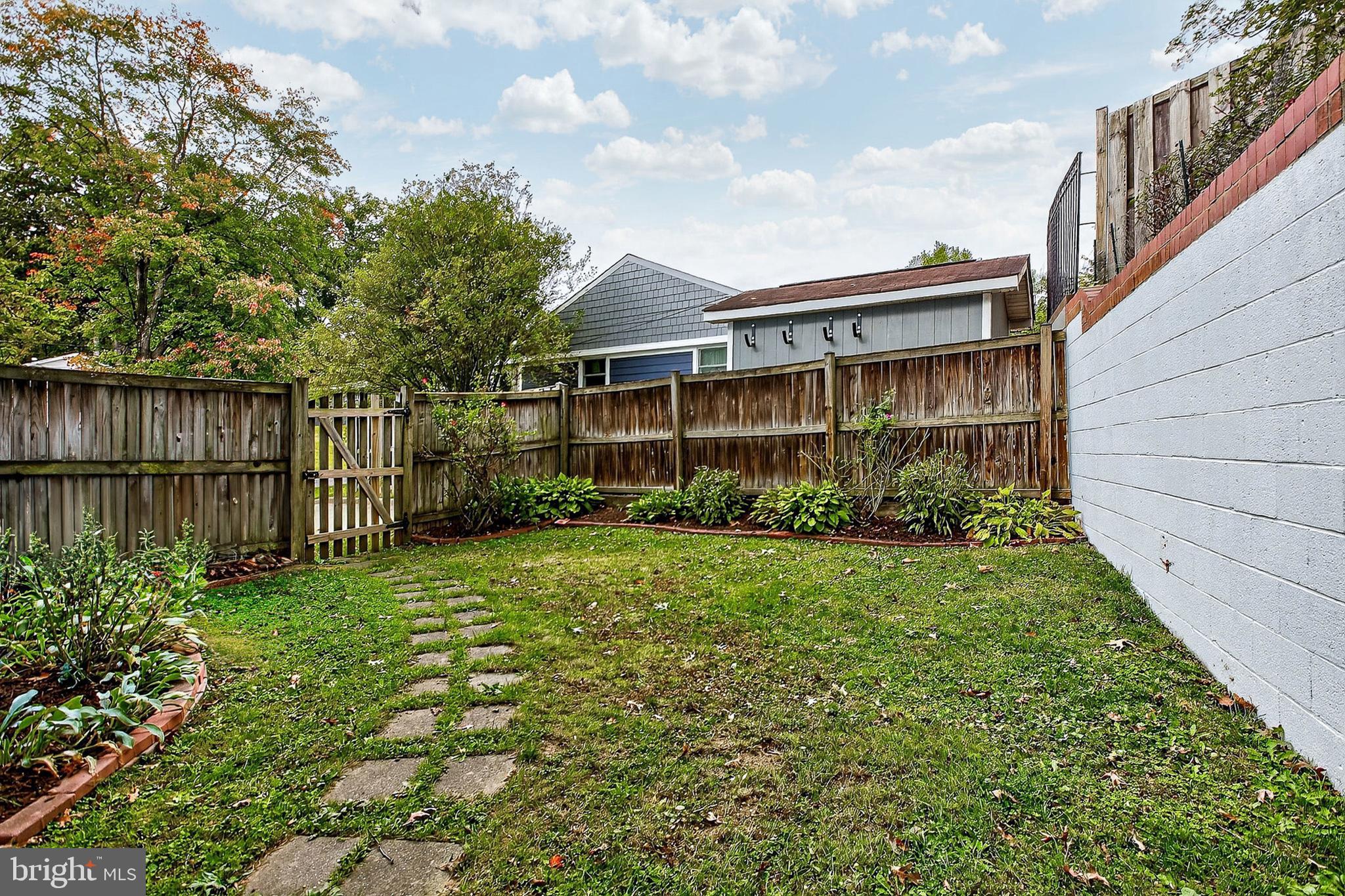12805 Broadmore Road Silver Spring, MD 20904 - Photo 44 of 48 a view of backyard with garden and plants