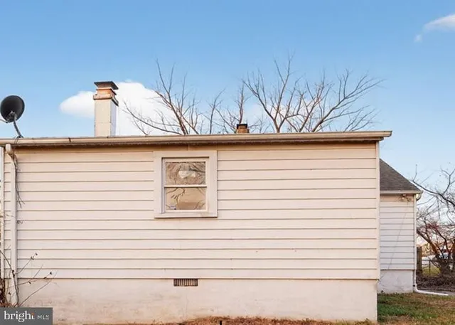 a view of a house with a window