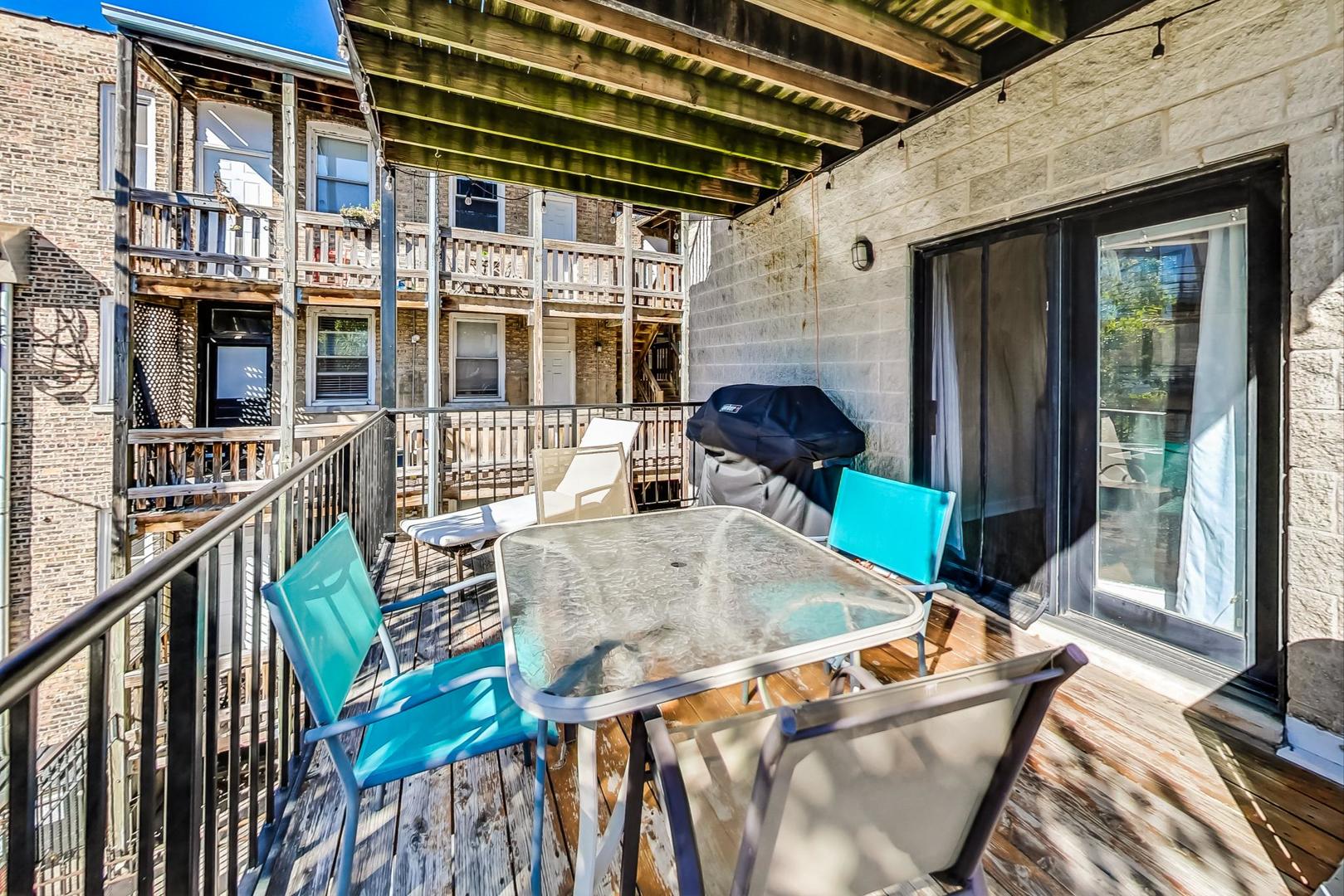 951 West Fletcher Street, Unit 2 Chicago, IL 60657 - Photo 24 of 26 a view of balcony and patio