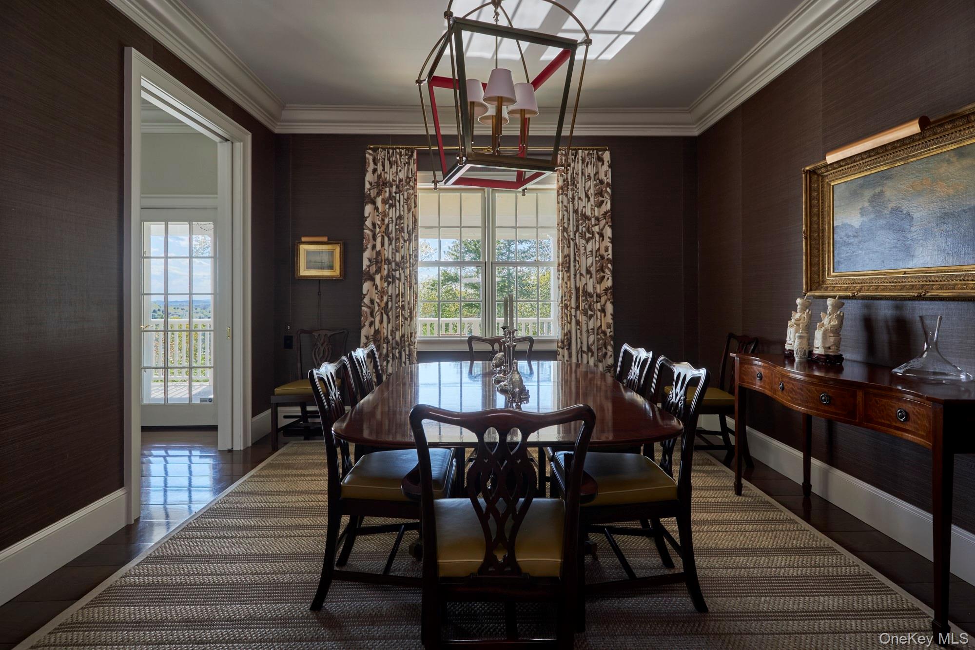 790 Stanford Road Millbrook, NY 12545 - Photo 20 of 50 a view of a dining room with furniture window and wooden floor