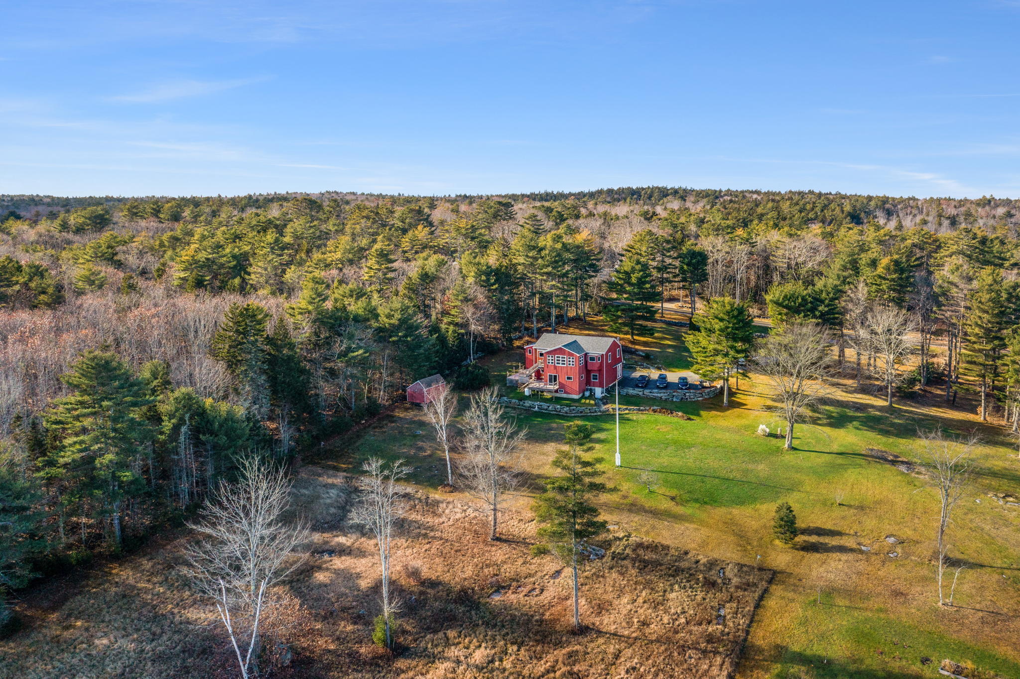 1133 Highway 32 Round Pond, ME 04564 - Photo 3 of 38 Private setting