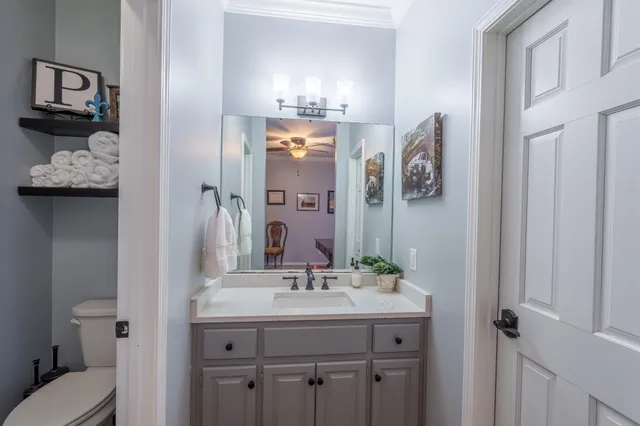 a view of outdoor space and garden