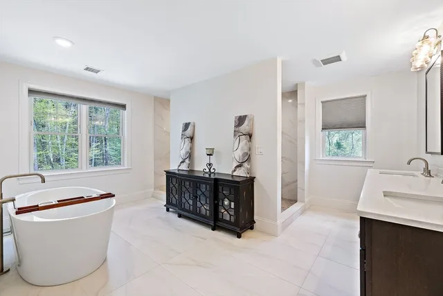 a living room with furniture and window