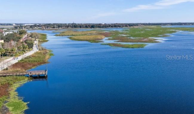 2011 Myrtle Pine Street Kissimmee, FL 34746 - Photo 23 of 28 a view of a lake with houses
