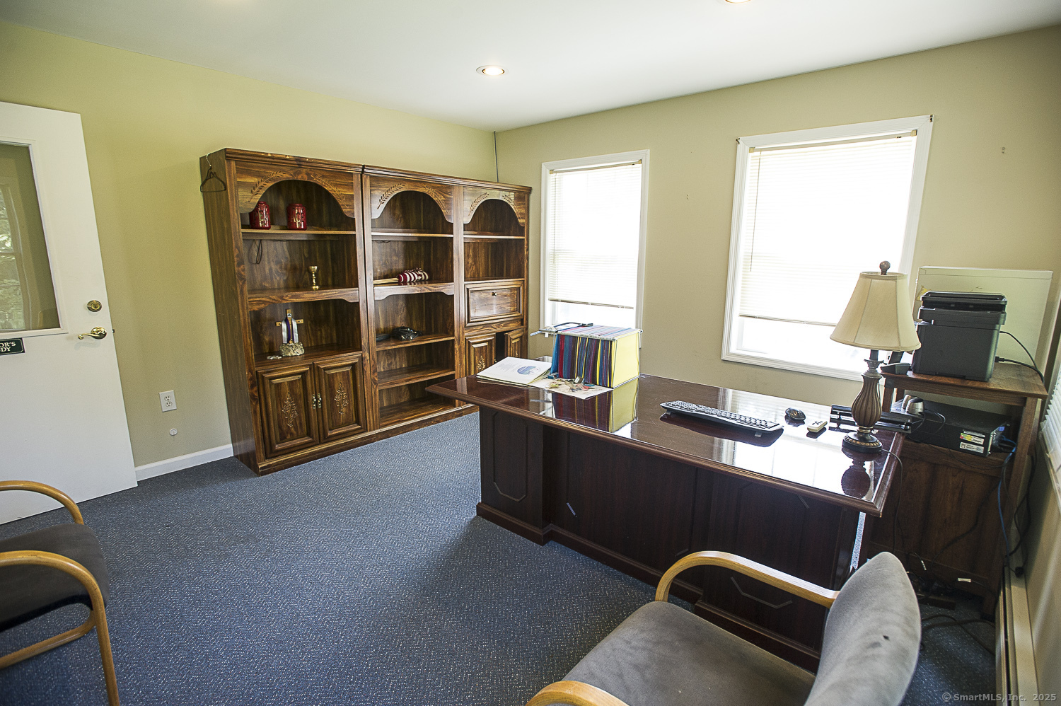 685 Kent Road New Milford, CT 06755 - Photo 20 of 34 a view of workspace with wooden floor furniture
