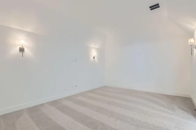 a view of empty room