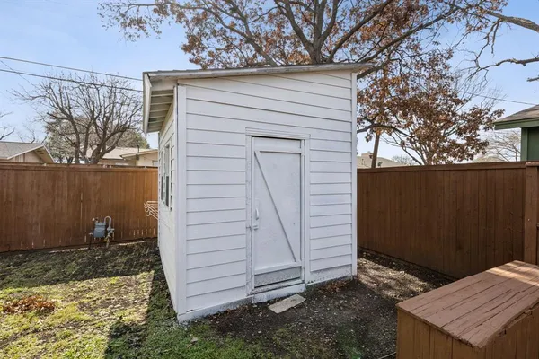a view of a small house