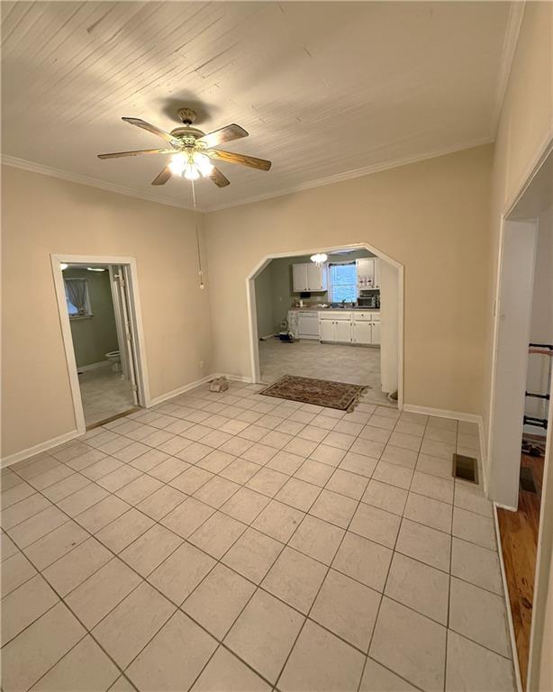 1740 Spring Street Northeast Conyers, GA 30012 - Photo 10 of 23 a spacious bedroom with a bed and a chandelier