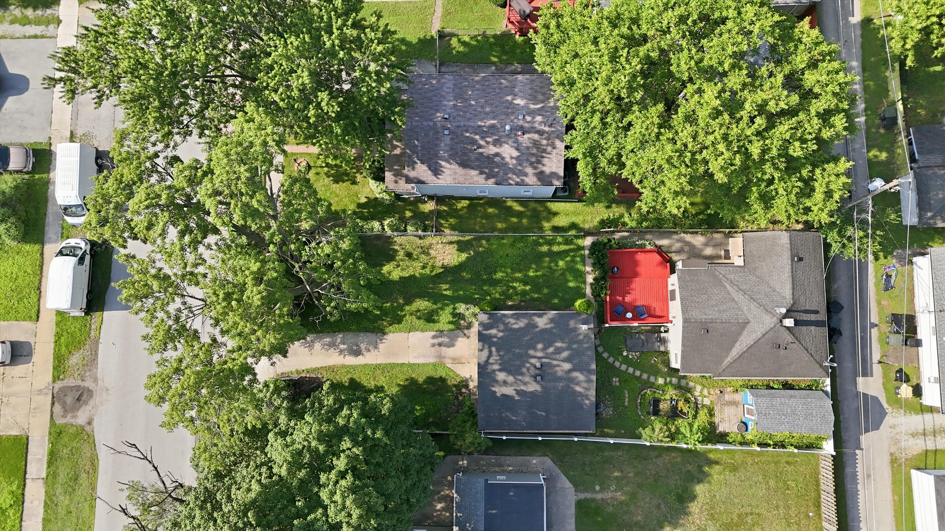 18232 Ridgewood Avenue Lansing, IL 60438 - Photo 13 of 19 an aerial view of house with yard swimming pool and outdoor seating