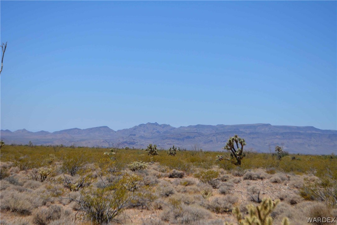 3421 South Butch Cassidy Road Yucca, AZ 86438 - Photo 21 of 35 a view of a lake with mountains in the background
