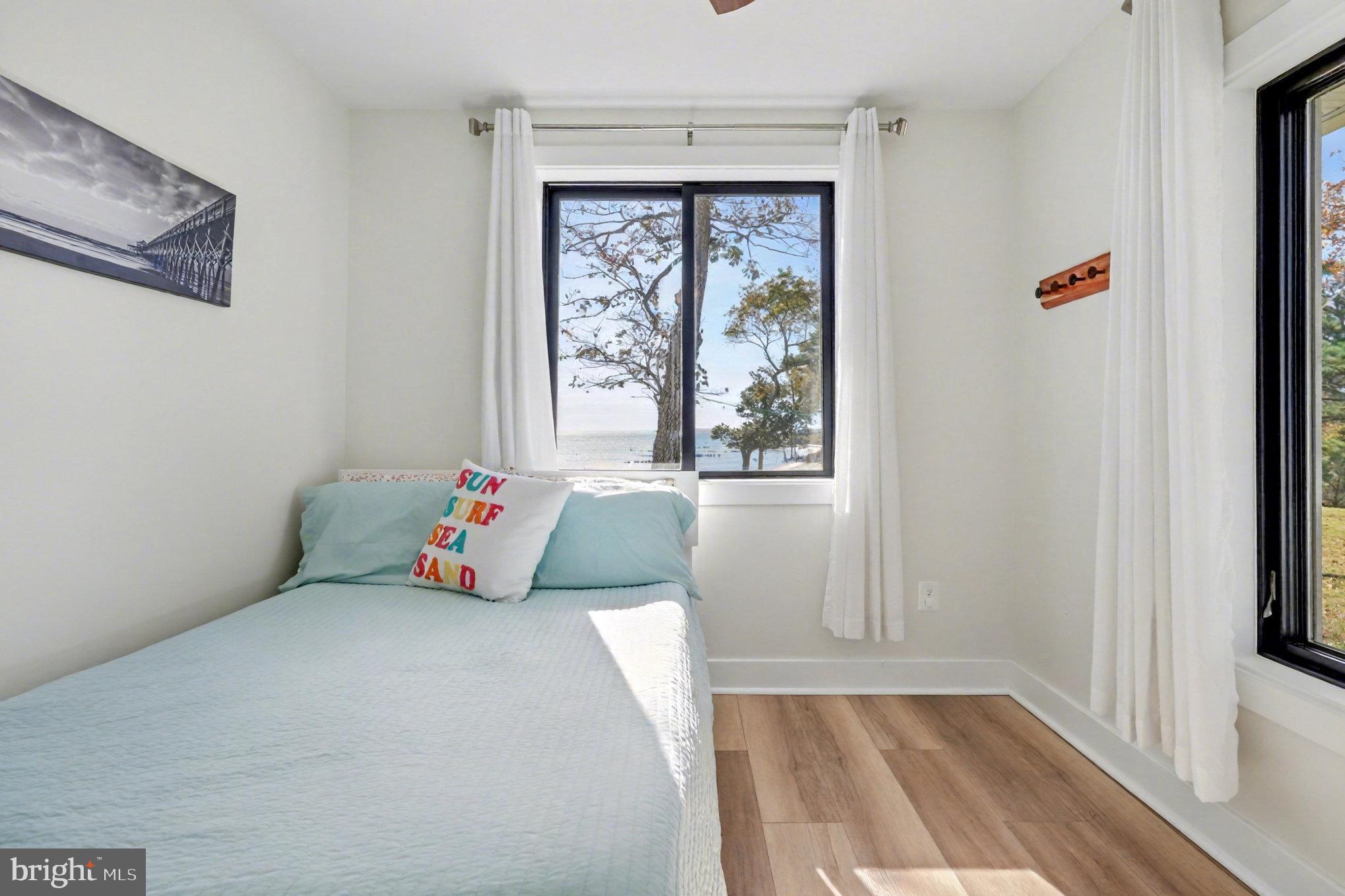 160 Shipwatch Lane Reedville, VA 22539 - Photo 20 of 54 Bedroom 1- overlooking the beach