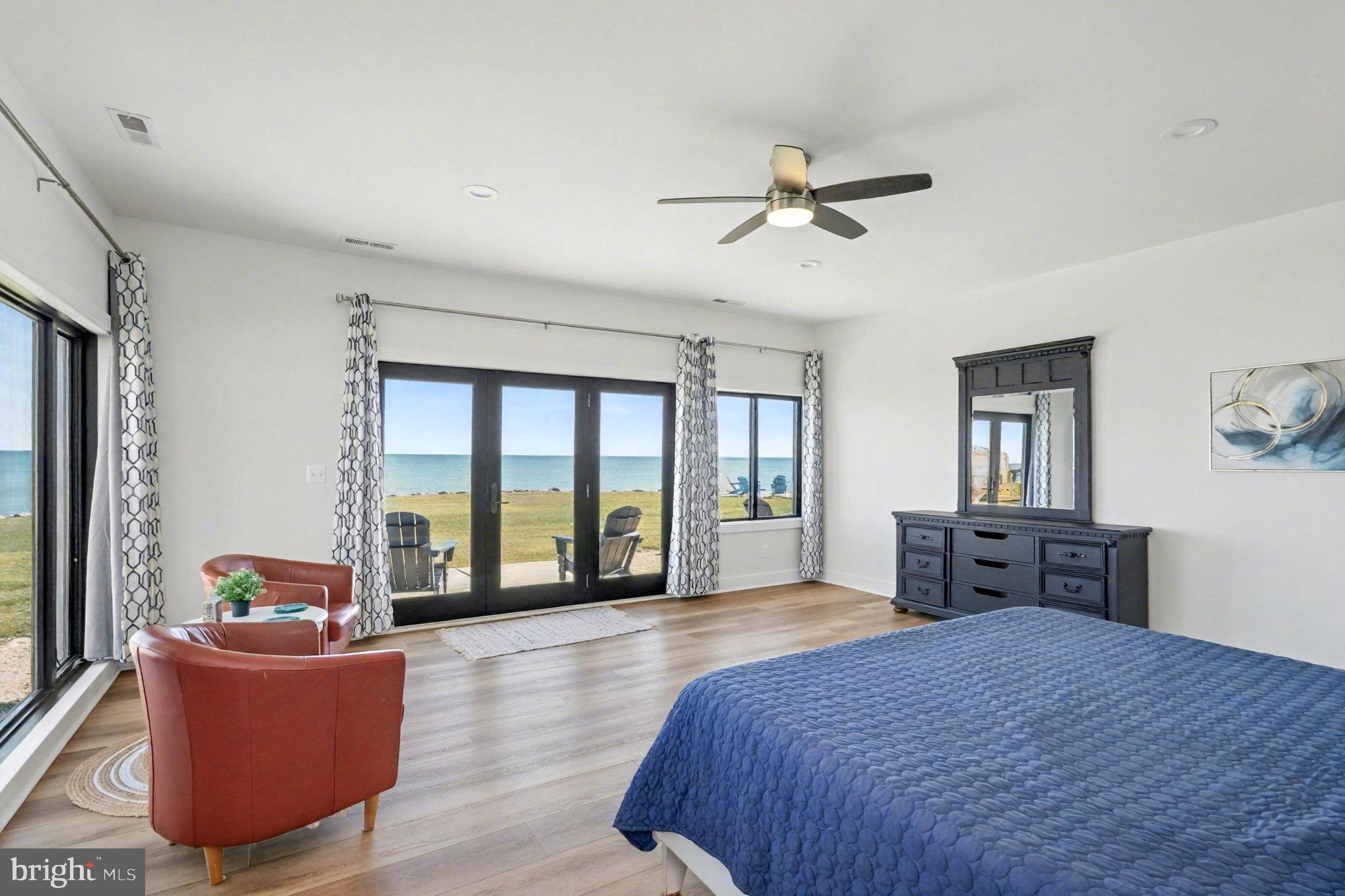 160 Shipwatch Lane Reedville, VA 22539 - Photo 34 of 54 Primary- overlooking the bay with a private patio