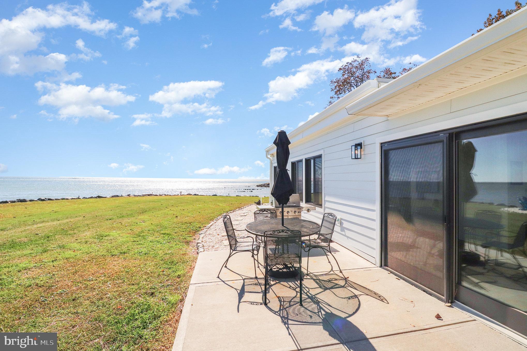 160 Shipwatch Lane Reedville, VA 22539 - Photo 42 of 54 180+ degrees of views from the back patio