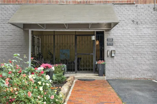 a view of outdoor space and garden