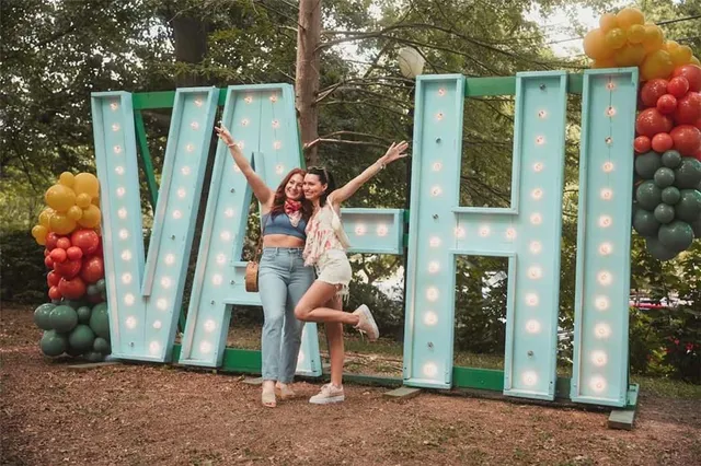 a view of street with sitting area