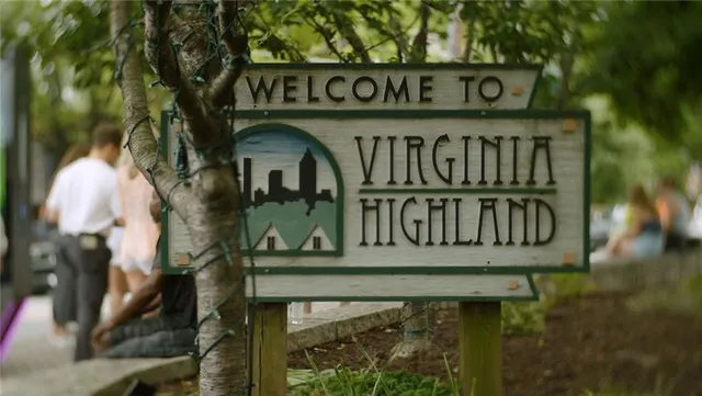 a close up of a street sign