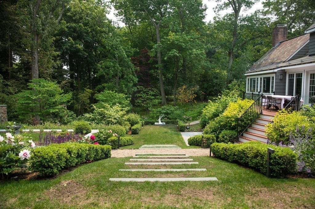 60 Damien Road Wellesley, MA 02481 - Photo 27 of 36 a view of a house with a yard