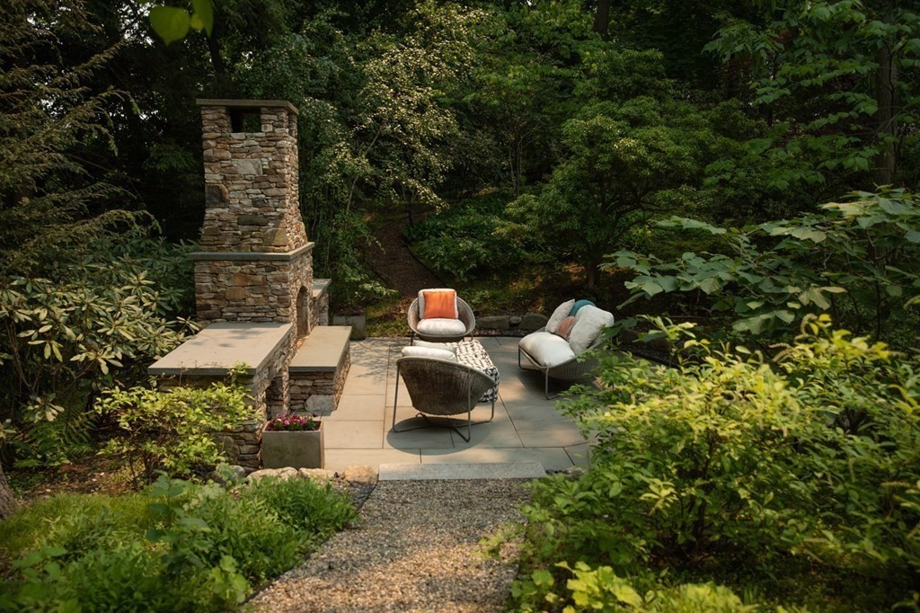 60 Damien Road Wellesley, MA 02481 - Photo 29 of 36 a picture of a table and chairs in the patio