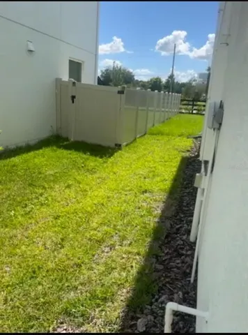a view of an outdoor space and a lake view