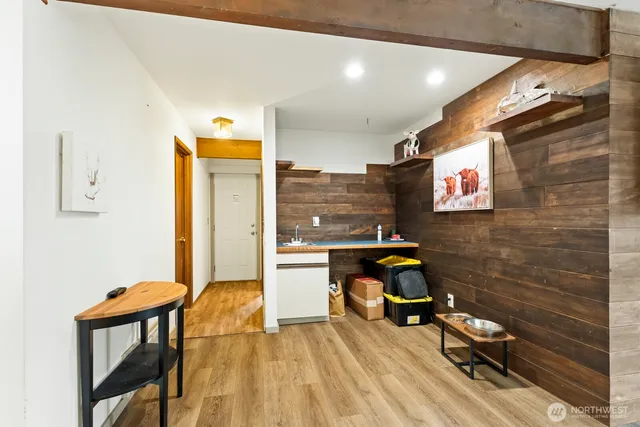 a view of a workspace with furniture