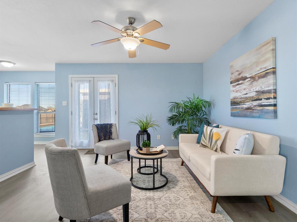 1311 Roe Helm Drive Rhome, TX 76078 - Photo 30 of 35 Living area for Mother-in-law suite, guest house or cacita! Any way you say it, it's a beautiful, cozy place for short or long-term guests