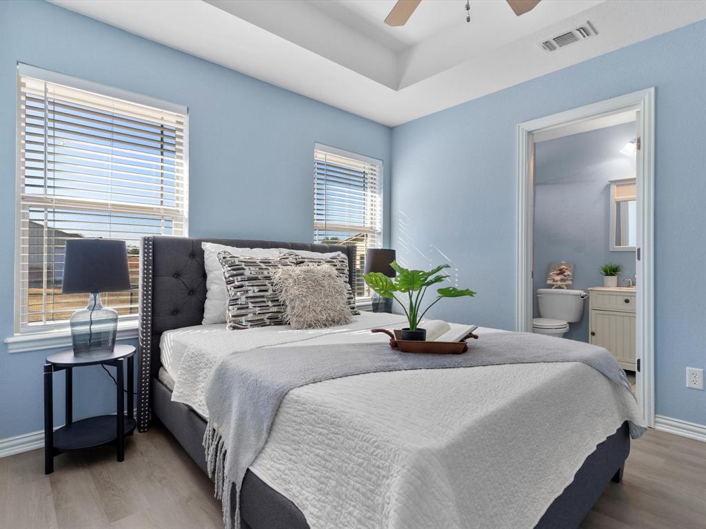 1311 Roe Helm Drive Rhome, TX 76078 - Photo 31 of 35 Bedroom for Mother-in-law suite, guest house or cacita! Any way you say it, it's a beautiful, cozy place for short or long-term guests